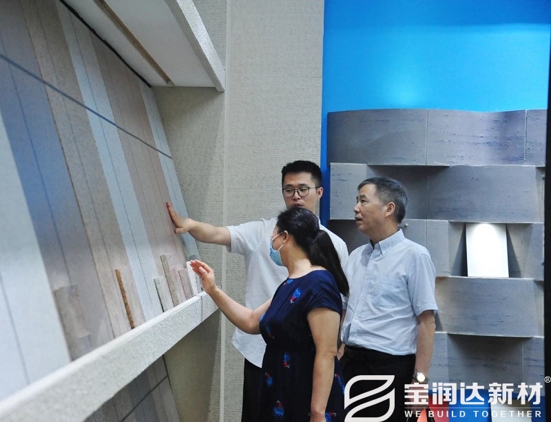 商務廳外經處副處長任霞調研工作