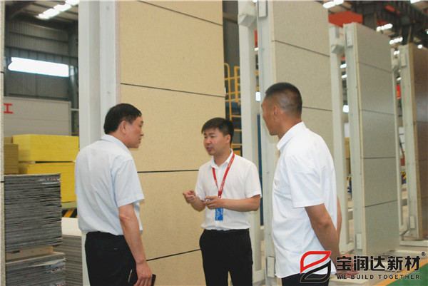 寶豐縣縣考察團(tuán)蒞臨寶潤(rùn)達(dá)參觀考察