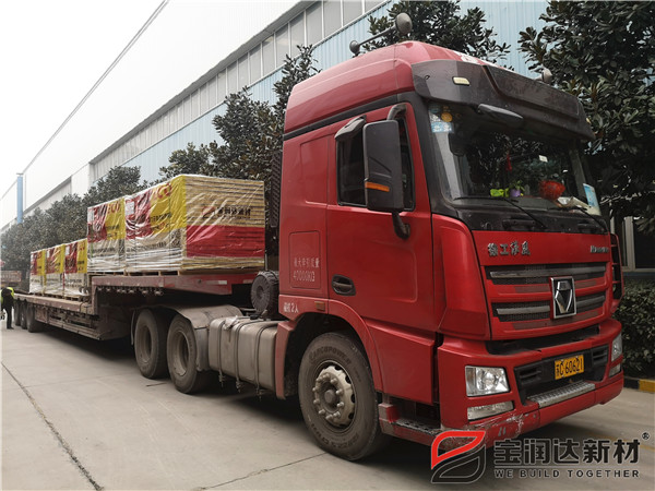 寶潤達(dá)周口巖棉一體板項(xiàng)目發(fā)貨